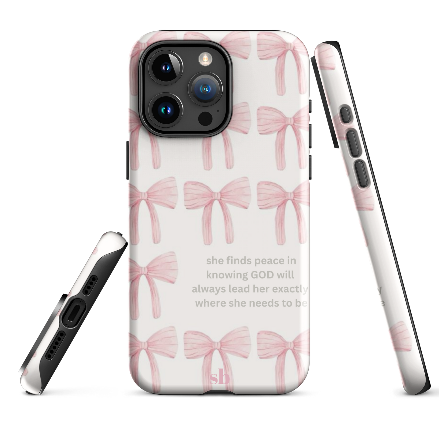 'God's Girl Pink' Phone Case