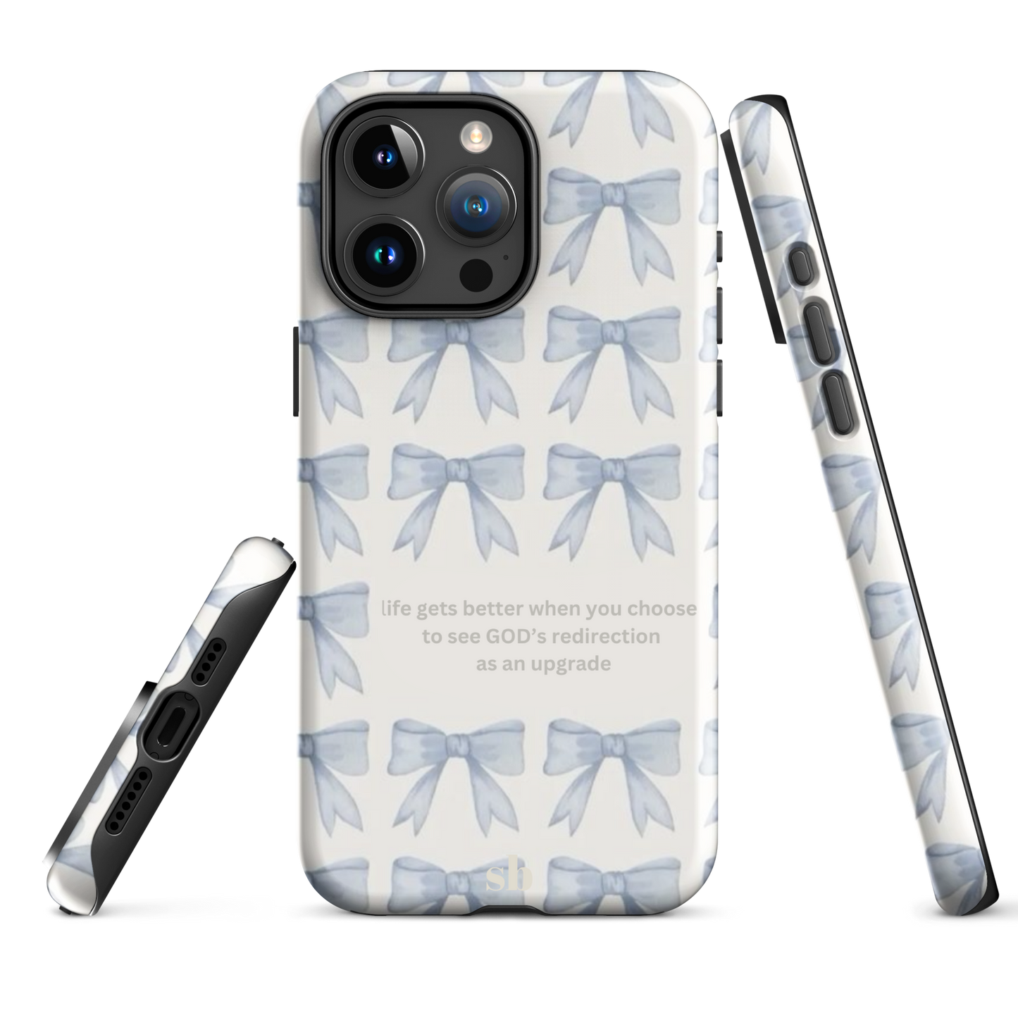'God's Girl Blue' Phone Case